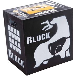 BLOCK Infinity 6-Sided Archery Foam Target, PolyFusion High-Density Layered Foam Stops All Field Points and Broadheads, Easy to Remove Arrows, Durable Carrying Handle in Saudi Arabia