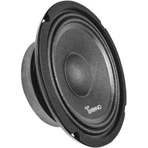 Timpano 6.5 Inch Shallow Midrange Speaker 500 Watts TPT-MR6-4 PRO, 6.5 Midrange Speakers 4 Ohm Shallow Mount Car Audio Speaker, Pro Audio Loudspeaker Compact for Doors (Single) in Saudi Arabia