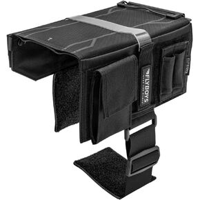 FlyBoys Reversible Kneeboard for Left and Right Handed Pilots | Ambidextrous Design, Removable Pouches, Flexible Clipboard, And Seven Eyelets For Organization in Saudi Arabia