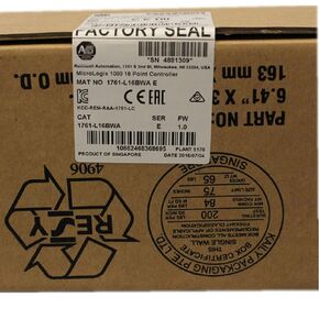 1761-L16BWA New and Sealed in Box 1761L16BWA 1 Year Warranty in Kuwait