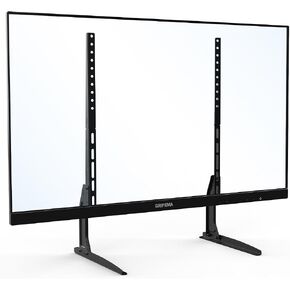 GRIFEMA Universal TV Stand for 20-80 in, Height Adjustable, Easy Install | Max VESA 800X400 mm, Holds Up to 110 Lbs, Table Top TV Stands For Living Room Bedroom, Fit 40 43 55 60 65 70 75 80 inch TVs in Saudi Arabia