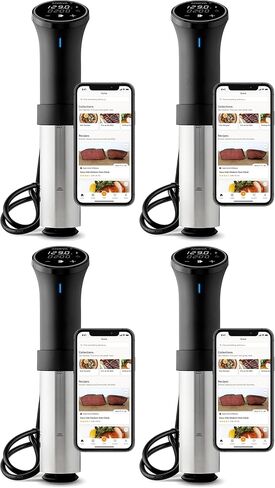 أنوفا ،Culinary Sous Vide ،طباخ دقيق 3.0 (واي فاي) ،1100 واط ،ستانلس ستيل in Kuwait