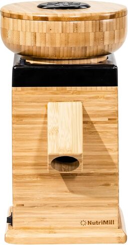 NutriMill Harvest Electric Stone Grain Mill, 450 Watt - Bronze in Saudi Arabia
