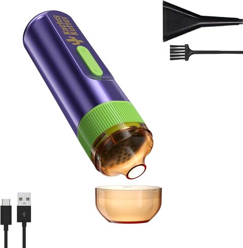 K1 Pro Electric Herb Grinder 1.5g One-Hand Use Spice Mill | Portable & Comapct, USB Rechargeable, 1.5g Capacity, 6N/M High Torque, Modular Design, Easy To Clean, Dual-Direction Grind in Saudi Arabia
