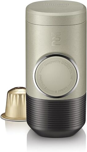 WACACO Minipresso NS, Portable Espresso Machine, Compatible Original NS Capsules, Travel Coffee Maker, Manually Operated from Piston Action in Saudi Arabia