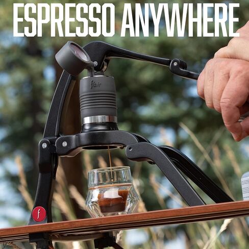 Flair 2GO: Portable, Collapsible Lever Espresso Machine for 9BAR Espresso Anywhere (Grounds Model) in Saudi Arabia