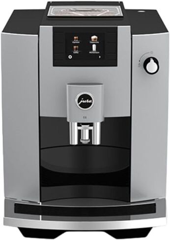 Jura E6 Platinum 15465 | Hot water on demand, A professional aroma grinder Comes in a finish in Saudi Arabia