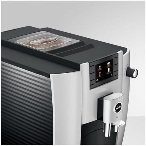 Jura E6 Platinum 15465 | Hot water on demand, A professional aroma grinder Comes in a finish in Saudi Arabia