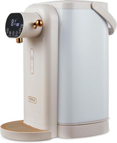 OCTAVO Water Boiler & Warmer 3 Liter, 304 Stainless Steel Water Tank, 800 Watt 6 Adjustable Water Temperature, LCD Touch Control Screen, Child Lock with Water Shortage Indicator, Black in Kuwait