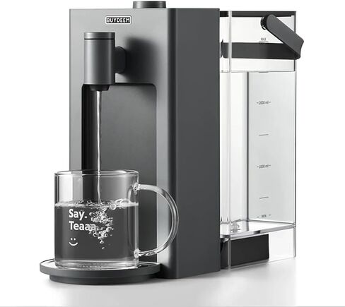 BUYDEEM S9013 Instant Hot Water Dispenser, Countertop Water Boiler & Warmer for Tea, Coffee and Baby Formula, Adjustable 8 Temperatures & 5 Water Outputs, 3L Water Tank(102oz), Green in Saudi Arabia