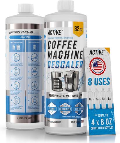 Coffee Machine Cleaner Descaler Tablets - 24 Count, Compatible With Nespresso, Keurig, Ninja, Delonghi, Miele, Coffee Maker Pot Descaling & Cleaning Tabs, Descale Drip Coffe And Espresso Machines in Saudi Arabia