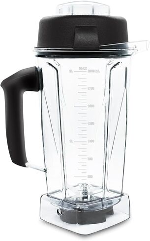 Blender Pitcher 64 oz. -60865, 5200 Replacement Container for Vita-mix | 4500,5000,5300,6000,6300,6500,7500,200,300,500,750,780,VM0102,VM0103, etc. 2-year full warranty in Saudi Arabia