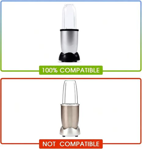 5-piece Magic Bullet Blender Cups, Tall 22oz Cup with Flip-Top To-Go Lid, Cross Blade, Blender Replacement Parts, Mug with Handle Compatible with Magic Bullet 250w MB1001 in Saudi Arabia