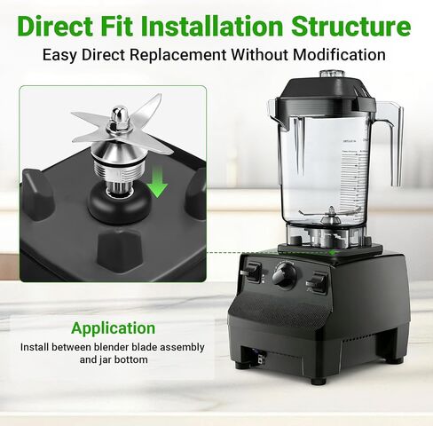 6 Pack Blender Drive Socket Replacement 891 802 15546 15547 with Allen Wrench, Drive Coupling Gear Compatible with Vitamix 5006 5012 5057 5062 VM0101 VM0115 VM0116E, Commercial Blender Parts in Saudi Arabia