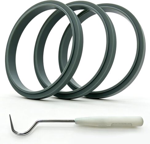 Blender Gasket Replacement Parts，BEBEEPOO Rubber O Ring Replacement for Nutribullet Blender 900W & 600W Series, Seal Rings Gaskets Part,Compatible with Blender Replacement Parts Accessories(3pcs) in Saudi Arabia