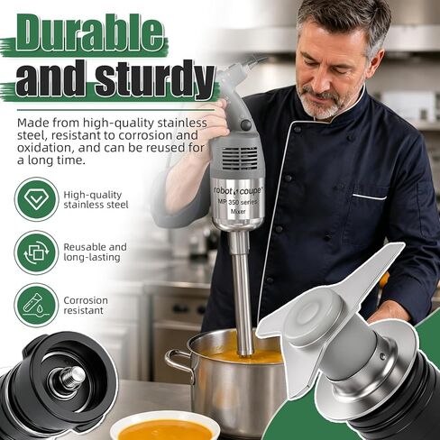 39337 Blade Assembly Compatible with Robot Coupe MP350 MP450 Series Blade Cutting Blender Assembly, Removable Stainless Steel Cutting Blade for Commercial Kitchens in Saudi Arabia