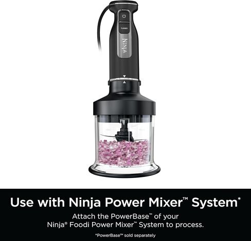 Ninja Foodi Power Chopper 3-Cup Bowl, Fits CI100 Series, Black, XSKKITCHPR in Saudi Arabia