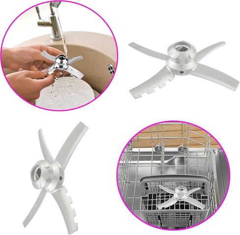 Replacement Paddle Compatible with Ninja Creami NC501 CN501CO NC500C NC501C NC501H Series Ice Cream Makers,Replacement Parts Blade for Ninja Ice Creami Accessories in Kuwait