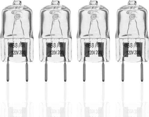 Light Bulb Fits for GE Samsung Kenmore Maytag Elite Range Microwave Oven | G8 120V 20W Replacement Range Hood Light/Stove Light/Under Light Halogen Bulb,Replaces WB25X10019 WB36X10213(2 Pack) in Saudi Arabia