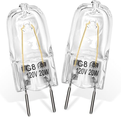 Halogen Light Bulb Fits for GE Samsung Ken More Elite Maytag Over The Stove Range Microwave, Night Light/Stove Light Bulb for GE Microwave, Replaces WB25X10019, 2Pack in Saudi Arabia