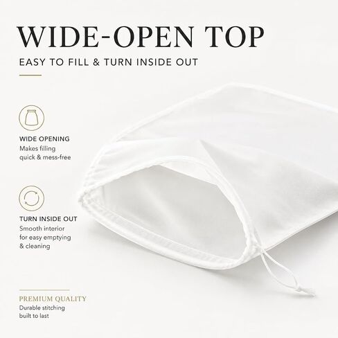 Juicer Bags for Cast Iron Juicer, 10 x 14 in, 200 Mesh, 10 Pack | Reusable Fine Nylon Mesh, For Juice Pressing, Nut Milk, Cold-Press Fruit, Cider, Citrus And Kitchen Straining in Saudi Arabia