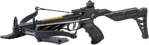 80lbs Black Self Cocking Hunting Crossbow 225+ FPS + 3pc Arrows Bow New in Saudi Arabia