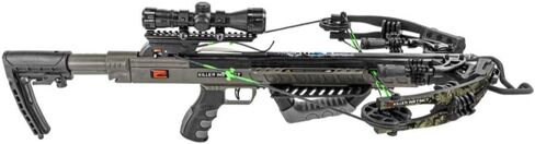 Killer Instinct Boss Crossbow Bundle | Backpack Case, Package, 405 FPS, Crossbows Slayer Case, Fixed-Blade Steel Tip 100-Grain Hunting, (3 items) in Kuwait