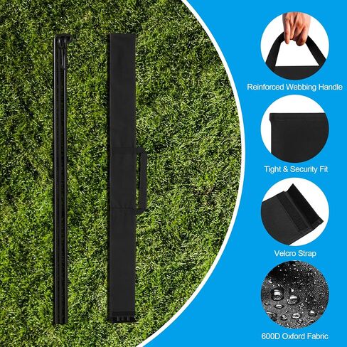 50" Dutch Oven Tripod with Carry Bag, Cast Iron Campfire Cooking Stand | Heavy Duty Camp Fire Cooking Equipment for Camp Chef Outdoor Camping, Cooking Lantern Tripod Hanger with Storage Bag in Saudi Arabia