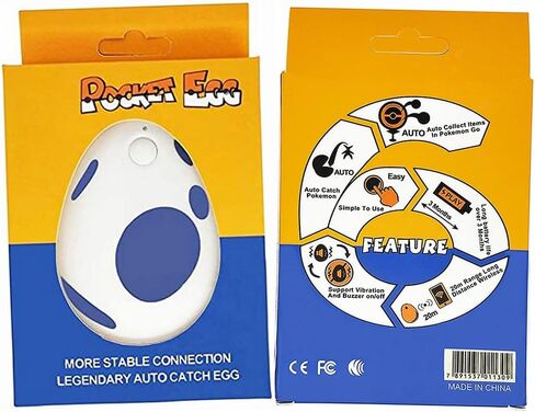JZW-Shop Upgraded Pocket Auto Catch, Small and Lighting for iOS & Android | Hands-free, Voice Broadcast, Bluetooth Connect, Portable, Fast Auto Spin & Catch in Saudi Arabia