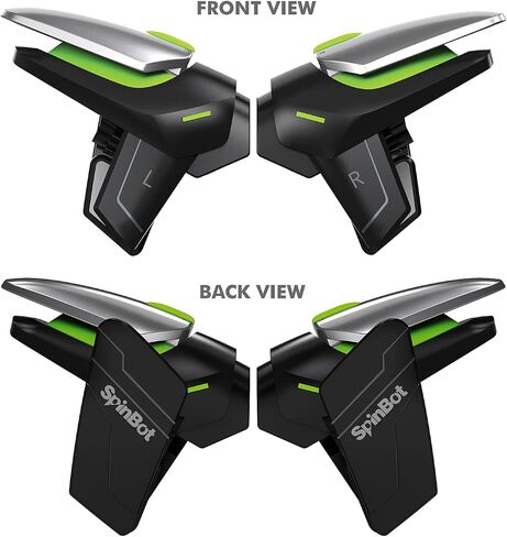 BattleMods NinjaX Mobile Gaming Triggers 5X Faster with Capacitive Conduction for BGMI/Free Fire Max/COD Mobile - (Black) NinjaX in Saudi Arabia