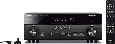 YAMAHA TSR-7850R 7.2CH Dolby Atmos DTS Wi-Fi BT 4K Receiver, Black (Renewed) in Saudi Arabia