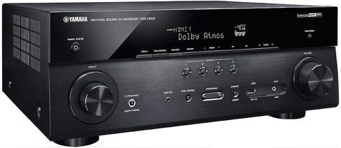 YAMAHA TSR-7850R 7.2CH Dolby Atmos DTS Wi-Fi BT 4K Receiver, Black (Renewed) in Saudi Arabia