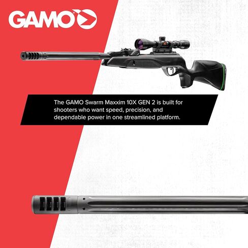 Gamo Swarm Maxxim G2 .22 Cal Multi-Shot Pellet Rifle in Kuwait