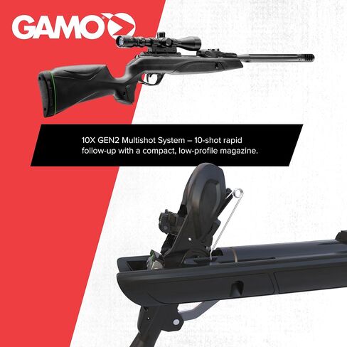 Gamo Swarm Maxxim G2 .22 Cal Multi-Shot Pellet Rifle in Kuwait
