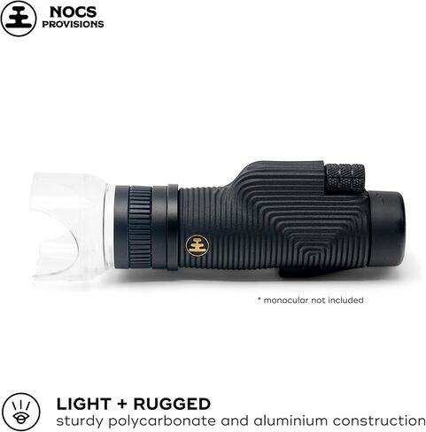 Nocs Provisions Inspector Microscope 32x Zoom, Waterproof, 32-50mm Optics | 4X Multiplier Lens, 32x Power Zoom, Accessory Attachment, Fully Multi-Coated Lens for Magnified Views of Insects & Flora in Saudi Arabia