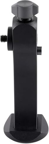 Binocular Tripod Adapter Quick Release CNC Aluminum Mount | Universal 1/4"-20 Thread for Arca-Swiss Ball Head, Detachable Black Accessory for Standard Camera Tripod in Saudi Arabia