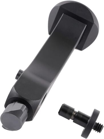 Binocular Tripod Adapter Quick Release CNC Aluminum Mount | Universal 1/4"-20 Thread for Arca-Swiss Ball Head, Detachable Black Accessory for Standard Camera Tripod in Saudi Arabia