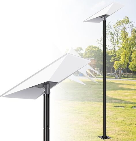 10FT Gen 3 Starlink Pole Mount، Starlink Mount مع محول الأنابيب، مجموعة تركيب القطب الأرضي Starlink لمعيار Starlink 4/4X/Gen 3 in Kuwait