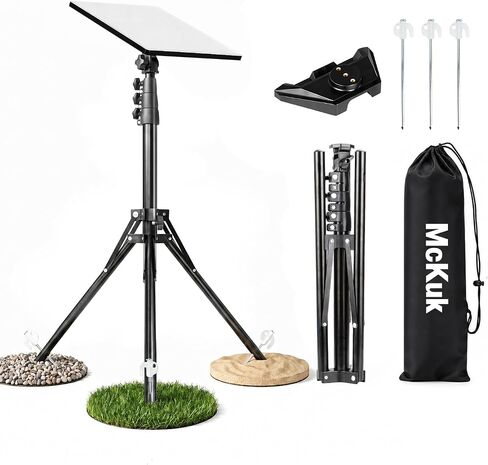 Starlink Mini Tripod Mount | Ground Stakes | 180°Tilt for RV Camping in Saudi Arabia