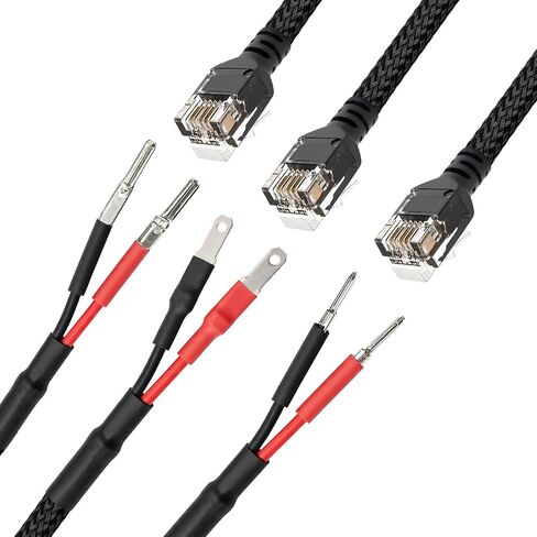 Radar Detector Hardwire Kit with Mirror Tap, RJ11 Power Cord | 3-pack RJ11 hardwire cables with inline fuse, compatible with Uniden R3 R7 R8, Escort, Cobra and Valentine radar detectors. in Saudi Arabia