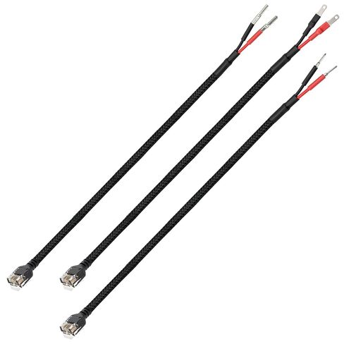Radar Detector Hardwire Kit with Mirror Tap, RJ11 Power Cord | 3-pack RJ11 hardwire cables with inline fuse, compatible with Uniden R3 R7 R8, Escort, Cobra and Valentine radar detectors. in Saudi Arabia