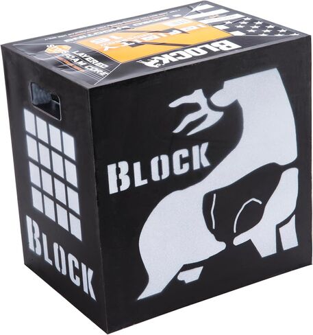 BLOCK Infinity Crossbow 6-Sided Archery Foam Target 16" x 16" x 16", 520 FPS, PolyFusion High-Density Layered Foam Stops All Field Points and Broadheads, Easy to Remove Arrows, Durable Carrying Handle in Saudi Arabia