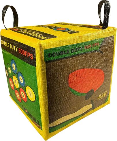 Morrell Targets 4-Sided Double Duty Field Point Archery Shooting Bag – Portable Backyard & Outdoor Target for Bows up to 500 FPS with 50+ Bullseye Points in Saudi Arabia