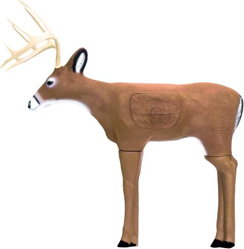 Delta McKenzie Intruder 3D Deer Archery Target - Broadhead Compatible Self-Healing Foam with Replaceable Vital Core - Outdoor Bowhunting Practice Target for Compound Bows & Crossbows (350 FPS Rated) in Saudi Arabia