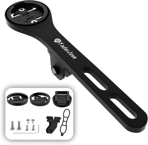 Bike Computer Mount - Out Front Mounts for Road Bikes Integrated Handlebar, Aluminium Alloy GPS Computer Combo Mount & GoPro Full Range in Saudi Arabia