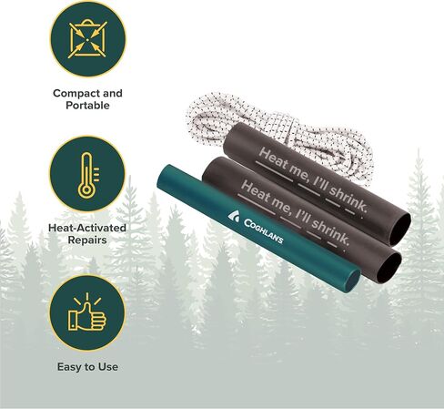 Coghlan's Tent Pole Repair Kit for Lightweight and Durable Emergency Fiberglass or Aluminum Tent Pole Replacemen in Saudi Arabia