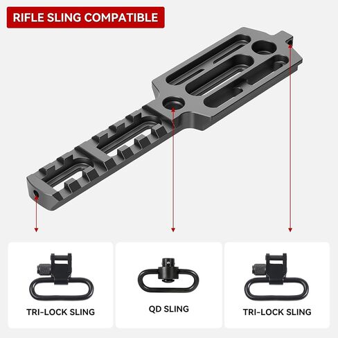 APQ-160 Picatinny & Arca Double-Use Rail Mount Plate, Hunting Tripod Accessories for Triditonal Wooden Handguard/Nylon/Composite Materials Stock or Other Customized Rifle in Saudi Arabia