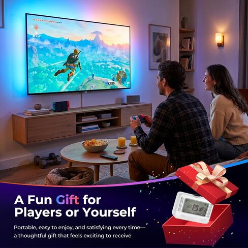 Allmiibo Ultra NFC Emulator with 4000+ Built-in Files for Nintendo Switch | Unlimited Scans, 1.2-in LCD, Auto UID Regeneration, USB-C Charging, Works with Wii U and 3DS in Kuwait