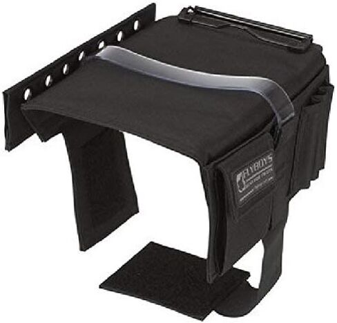 FlyBoys Classic Kneeboard for Pilots – Leg Strap, Flexible Clipboard, Eyelet Strip – General Aviation & EFB Compatible – Black | Keep Charts, Notes, And Flight Essentials Secure And Accessible With A Comfortable, Adjustable Design Built For Pilots in Saudi Arabia