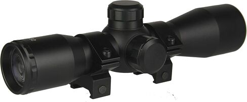 TWP 4x32 Compact Hunting Crossbow Archery Scope, Multiple Range Reticle, 1" Tube and Mid-Height Weaver Ring Mount in Saudi Arabia